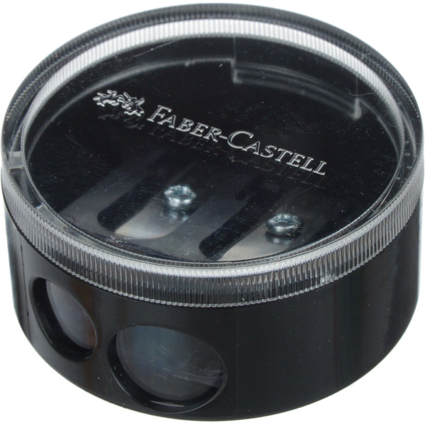 Faber-Castell Dual Sharpener With Twist Off Cap - Assorted Colours
