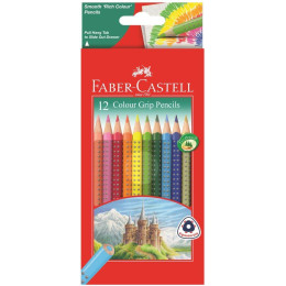 Faber-Castell Grip Colour Pencils - 12s