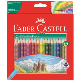 Faber-Castell Grip Colour Pencils - 24s