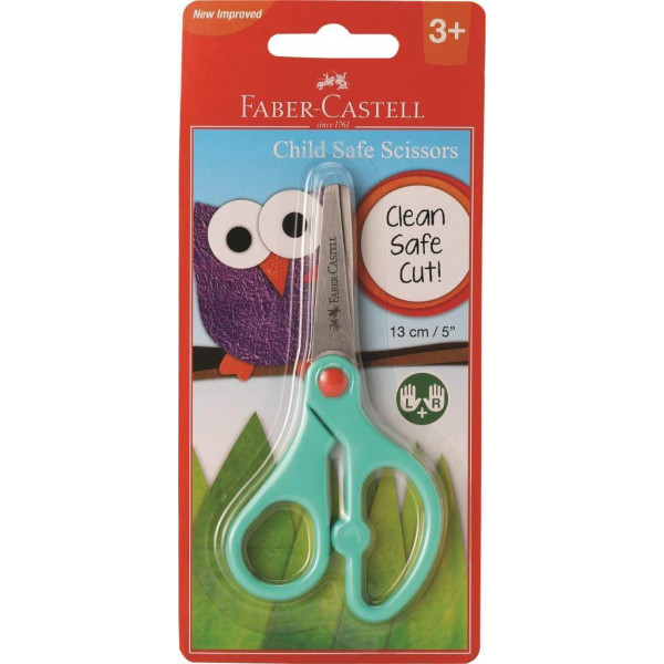 Faber-Castell Scissors Child Safe 13cm Left and Right
