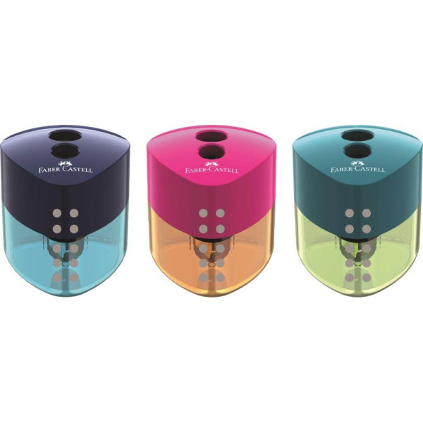 Faber-Castell Grip Sharpner Double Hole - Trend Colours