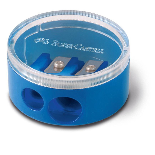 Faber-Castell Dual Sharpener With Twist Off Cap - Assorted Colours