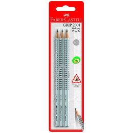 Faber-Castell Grip Graphite HB - 3 pack