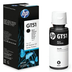 HP GT53XL Black Original Ink Bottle 135ml (1VV21AE) HP GT53XL Black Original Ink Bottle 135ml (1VV21AE)