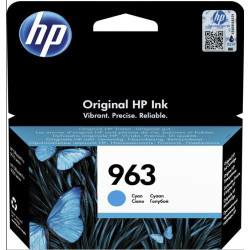 HP 963 Cyan Original Ink Cartridge (3JA23AE) HP 963 Cyan Original Ink Cartridge (3JA23AE)
