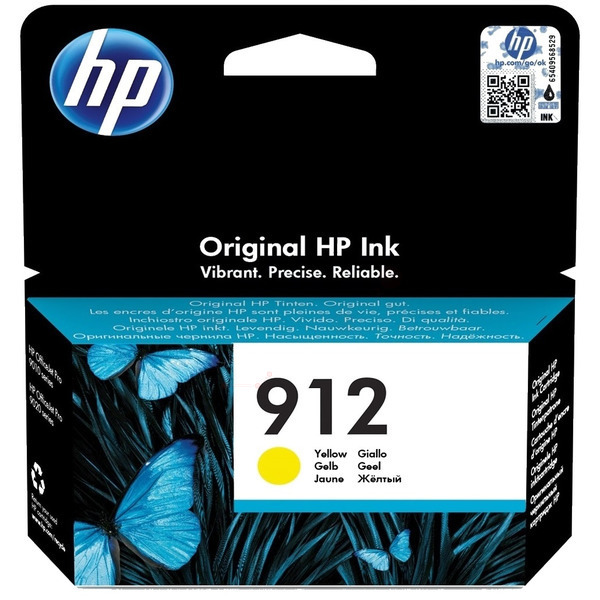 HP 912 Yellow Original Ink Cartridge (3YL79AE)