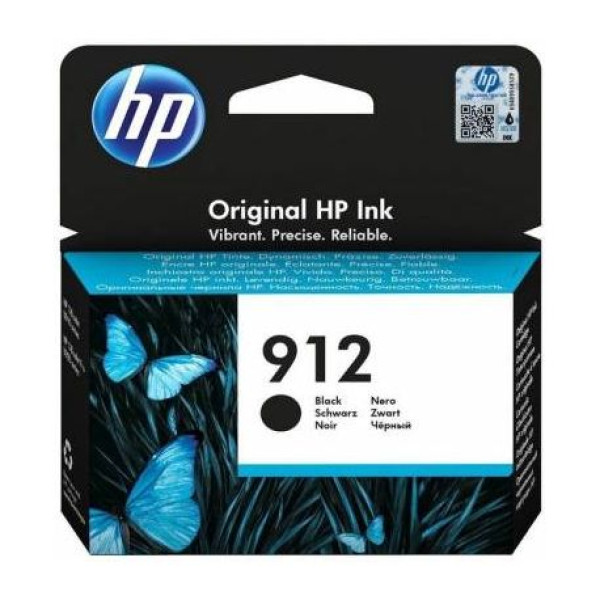 HP 912 Black Original Ink Cartridge (3YL80AE)