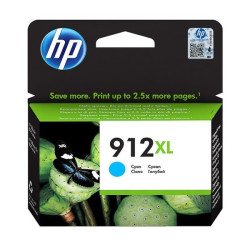HP 912XL Cyan Original Ink Cartridge (3YL81AE) HP 912XL Cyan Original Ink Cartridge (3YL81AE)