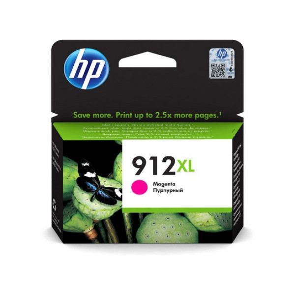HP 912XL Magenta Original Ink Cartridge (3YL82AE) HP 912XL Magenta Original Ink Cartridge (3YL82AE)