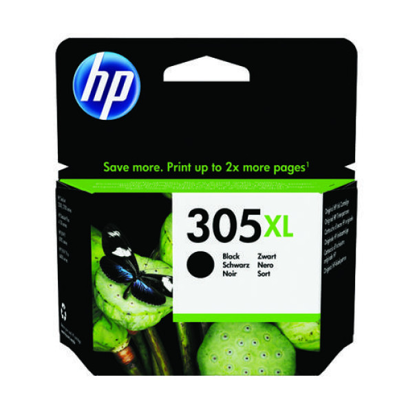 HP 305XL Black Original Ink Cartridge (3YM62AE) HP 305XL Black Original Ink Cartridge (3YM62AE)