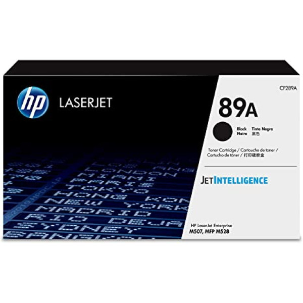 HP 89A Black Original Toner Cartridge (CF289A)