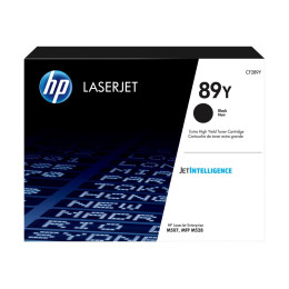 HP 89Y Black Extra High Yield Original LaserJet Toner Cartridge (CF289Y) – 20,000 Pages