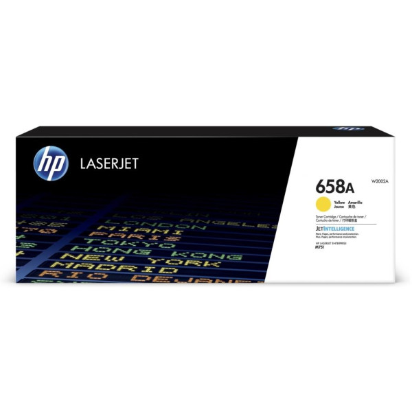 HP 658A Yellow Original Toner Cartridge (W2002A)