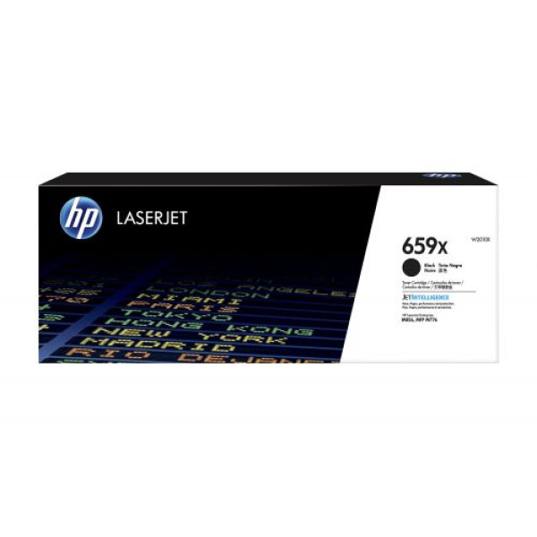 HP 659X Black High Yield Original Toner Cartridge (W2010X)