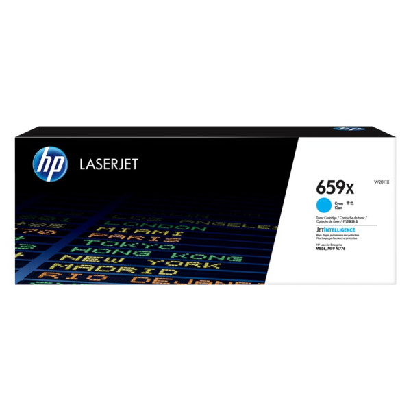 HP 659X Cyan High Yield Original Toner Cartridge (W2011X) HP 659X Cyan High Yield Original Toner Cartridge (W2011X)