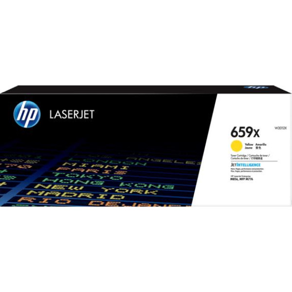 HP 659X Yellow High Yield Original Toner Cartridge (W2012X) HP 659X Yellow High Yield Original Toner Cartridge (W2012X)