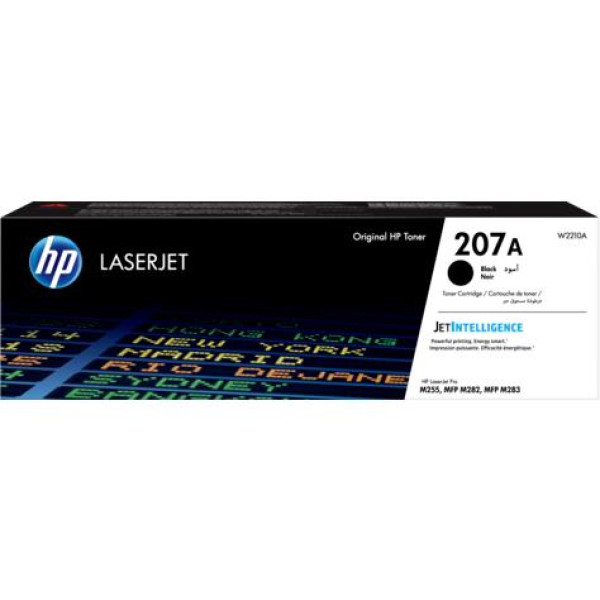 HP 207A Black Original Toner Cartridge (W2210A)