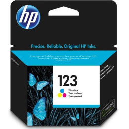 HP 123 Tri-Colour Original Ink Cartridge (F6V16AE)