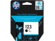 HP 123 Black Original Ink Cartridge (F6V17AE)