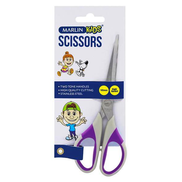 MARLIN Kids Scissors 2-tone - 165mm MARLIN Kids Scissors 2-tone - 165mm