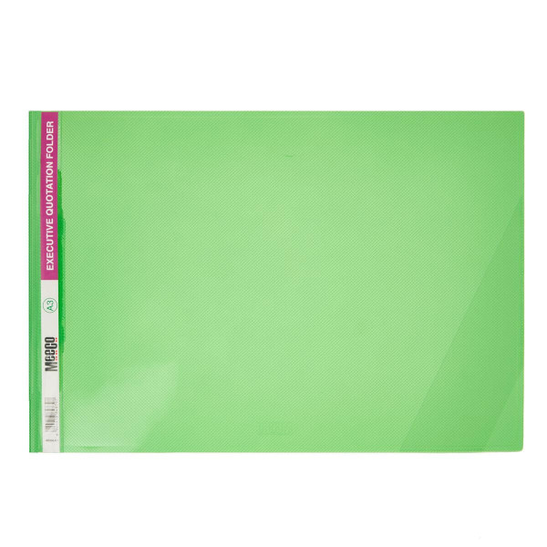 MEECO A3 Premium Quotation Folder - Green MEECO A3 Premium Quotation Folder - Green