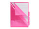 MEECO A4 Secretarial Folder with 5 Tabs - Pink