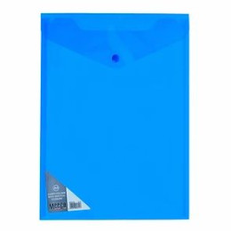 MEECO A4 Vertical Carry Folder - BLUE