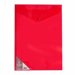 MEECO A4 Vertical Carry Folder - Red MEECO A4 Vertical Carry Folder - Red