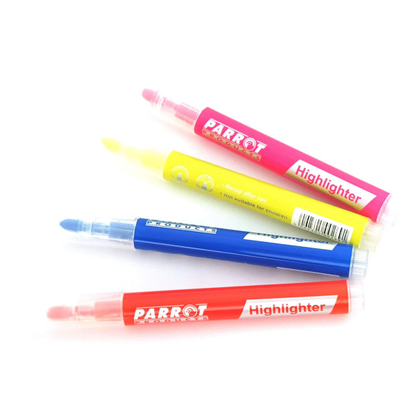 PARROT Slimline Highlighter wallet 4 PARROT Slimline Highlighter wallet 4