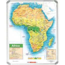 PARROT Africa General Educational Map 1200 x 900mm