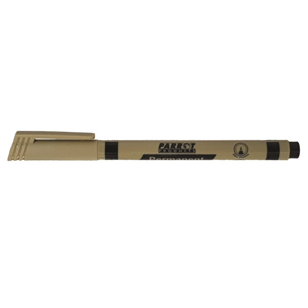 Parrot Ultra Fineliner Permanent Marker Black