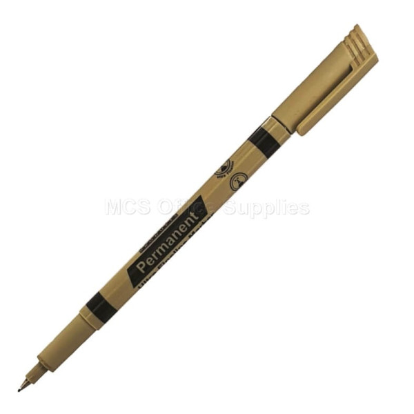 Parrot Ultra Fineliner Permanent Marker Black
