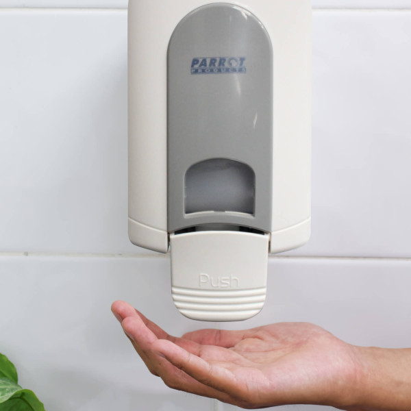 PARROT Hand Soap Dispenser with Bottle (Manual Operated – Gel Pump)