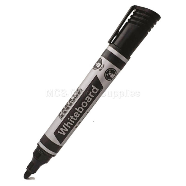 PARROT Whiteboard Marker Bullet Tip Black