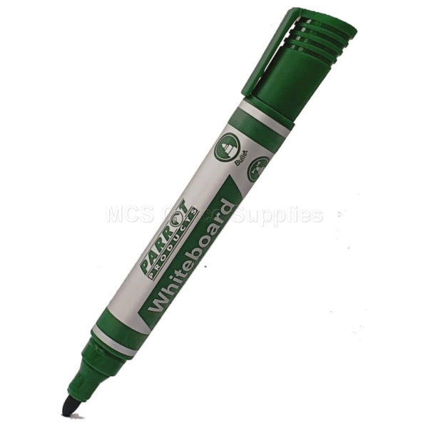 PARROT Whiteboard Marker Bullet Tip Green PARROT Whiteboard Marker Bullet Tip Green