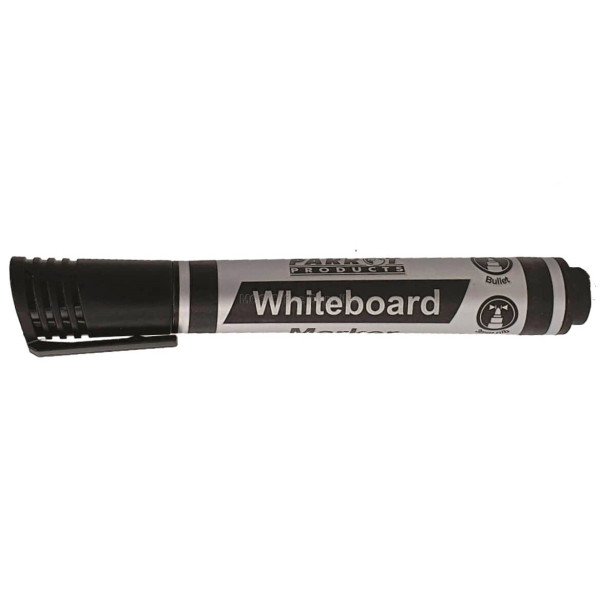 PARROT Whiteboard Marker Bullet Tip Black