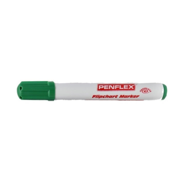 PENFLEX Flip Chart Marker Bullet Tip Green