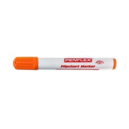 PENFLEX Flip Chart Marker Bullet Tip Orange