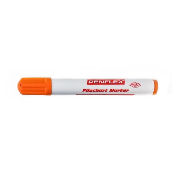 PENFLEX Flip Chart Marker Bullet Tip Orange PENFLEX Flip Chart Marker Bullet Tip Orange