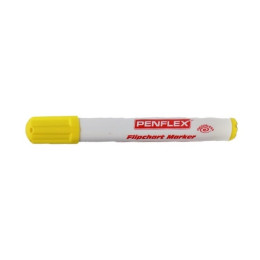 PENFLEX Flip Chart Marker Bullet Tip Yellow