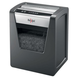 Left side view of REXEL Momentum X415 Cross Cut Shredder for office use