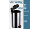 SDS Stainless Steel Round Pedal Bin - 12L SDS Stainless Steel Round Pedal Bin - 12L