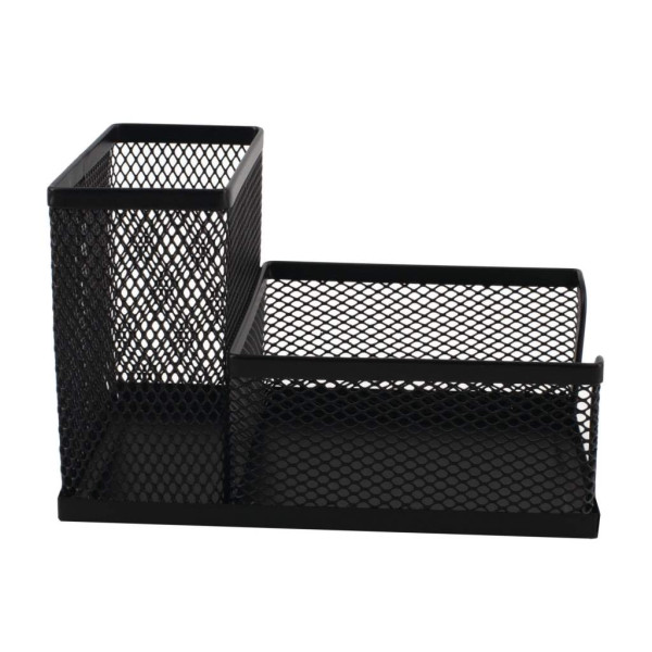 SDS Metal Mesh Cube and Pen Holder Mesh Black SDS Metal Mesh Cube and Pen Holder Mesh Black