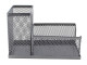 SDS Metal Mesh Cube and Pen Holder Mesh Silver