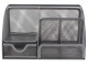 SDS M810s Metal Mesh Clip, Pen and Memo Holder with Drawer Silver SDS M810s Metal Mesh Clip, Pen and Memo Holder with Drawer Silver