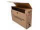 TIDY FILES Folio Archive Box No Clip Kraft - Pack of 5