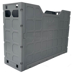 TIDY FILES Top Retrieval Solid Plastic Containers A4 Grey - Pack of 5 TIDY FILES Top Retrieval Solid Plastic Containers A4 Grey - Pack of 5