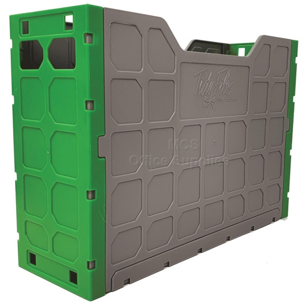 Tidy Files Top Retrieval Solid Plastic Containers A4 Light Green ...