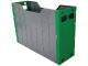 TIDY FILES Top Retrieval Solid Plastic Containers A4 Light Green - Pack of 5