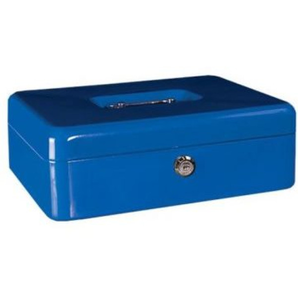 Cash Box Metal 12" - Blue Cash Box Metal 12" - Blue